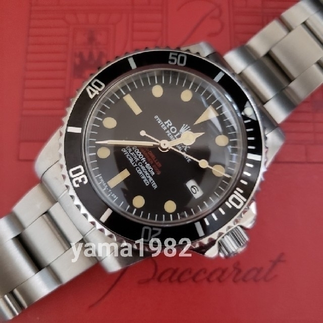 ROLEX - Ref1665赤シード　　ビンテージカスタムの通販 by yama1982's shop｜ロレックスならラクマ