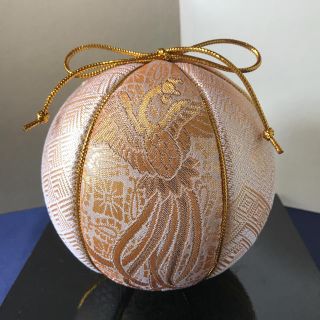 手毬 手鞠 てまり ハンドメイド 鳳凰 祝い事 ゴールド(その他)