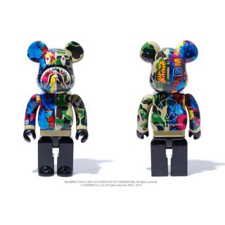 メディコムトイ(MEDICOM TOY)のBE@RBRICK BAPE mika ninagawa 1000(ぬいぐるみ/人形)