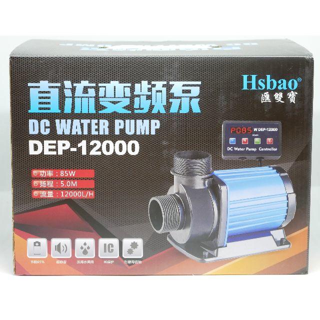 １ヶ月保証：HSBAO社製 DEP-12000 12000L/H　DC水中ポンプ