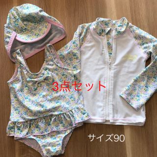 シマムラ(しまむら)のサイズ90 女の子水着セット(水着)