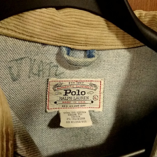 POLO RALPH LAUREN(ポロラルフローレン)の【希少】ポロラルフローレン インディアンヘッド ジャケット メンズのジャケット/アウター(Gジャン/デニムジャケット)の商品写真