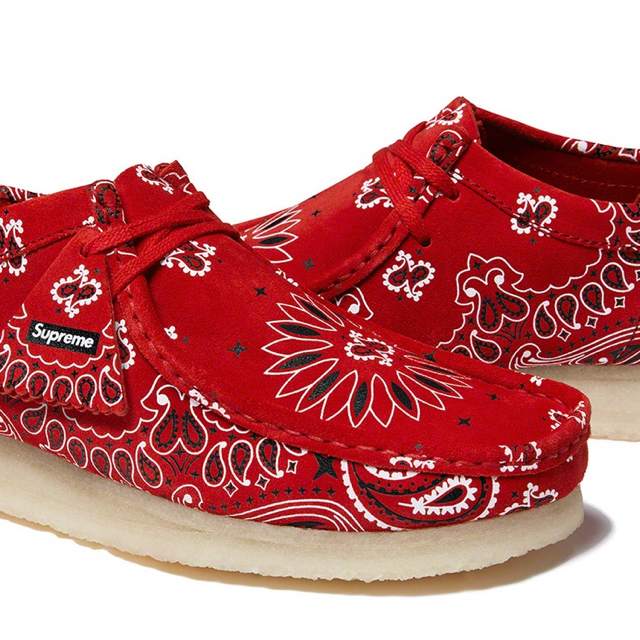 Supreme(シュプリーム)のSupreme Clarks Bandana Wallabee 28cm メンズの靴/シューズ(ブーツ)の商品写真