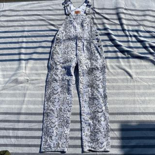 シュプリーム(Supreme)のSupreme Levi's Snakeskin Overalls 白 S(サロペット/オーバーオール)