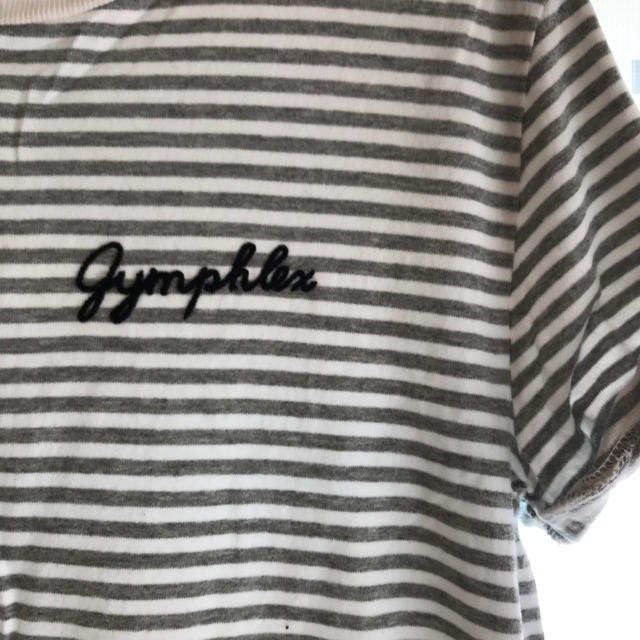 GYMPHLEX(ジムフレックス)のジャムの家様＊専用gymphlex ジムフレックス ボーダーtシャツ レディースのトップス(Tシャツ(半袖/袖なし))の商品写真