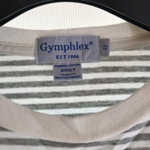 GYMPHLEX(ジムフレックス)のジャムの家様＊専用gymphlex ジムフレックス ボーダーtシャツ レディースのトップス(Tシャツ(半袖/袖なし))の商品写真