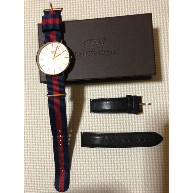 時計 おすすめ メンズ - Daniel Wellington - Daniel Wellington ダニエルウェリントン時計。換えのベルト付きの通販 by 😊｜ダニエルウェリントンならラクマ