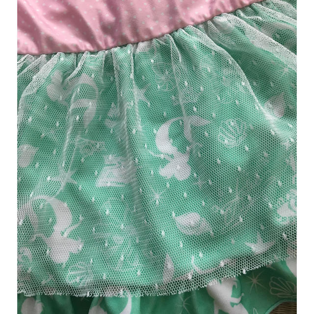 Disney(ディズニー)のアリエル 水着 女の子 120 キッズ/ベビー/マタニティのキッズ服女の子用(90cm~)(水着)の商品写真