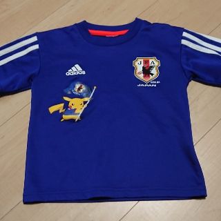 アディダス(adidas)の110 サッカー 日本代表 ユニフォーム キッズサイズ アディダス 半袖(Tシャツ/カットソー)