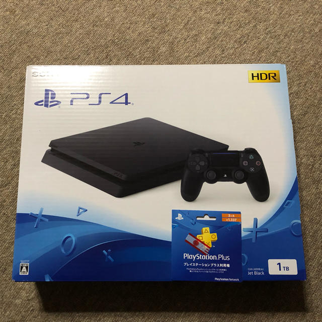 美品 PS4 ジェットブラック 1TB 付属品&おまけ付き - 家庭用ゲーム機本体