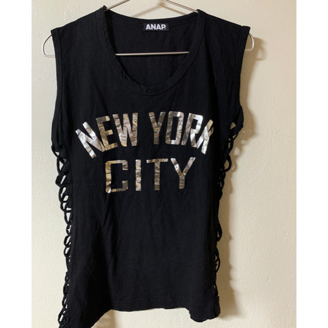 ANAP(アナップ)のアナップ NEW YORK CITY プリントタンクトップ レディースのトップス(タンクトップ)の商品写真