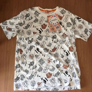 シマムラ(しまむら)の★新品★鴻池剛『ニャアアアン！』猫♡ぽんた♡Tシャツ(Tシャツ/カットソー(半袖/袖なし))