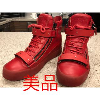 ジュゼッペザノッティ(GIUZEPPE ZANOTTI)の値下げ中 GIUSEPPE ZANOTTI スニーカー  正規品(スニーカー)