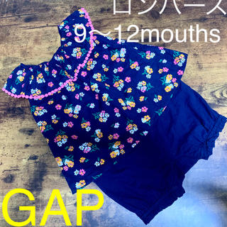 ベビーギャップ(babyGAP)のGAP ロンパース 花柄(ロンパース)