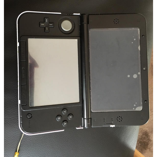 専用Nintendo3DSLLブラックシルバー