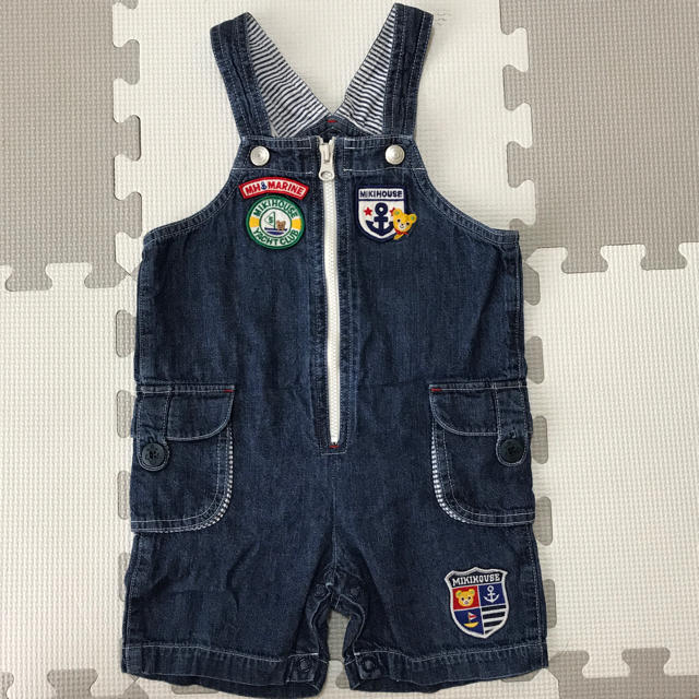 mikihouse(ミキハウス)のミキハウス オーバーオール キッズ/ベビー/マタニティのキッズ服男の子用(90cm~)(その他)の商品写真