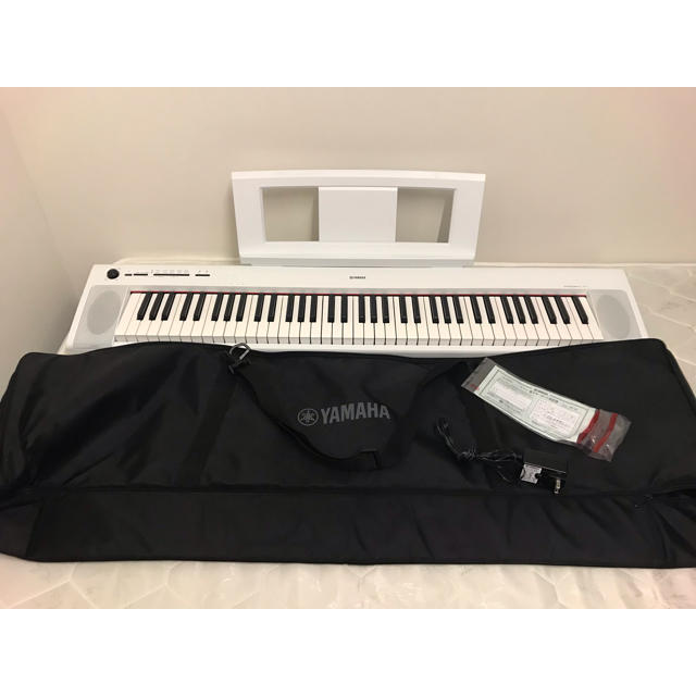 ヤマハ(ヤマハ)のYAMAHA NP-32 ホワイト 楽器の鍵盤楽器(電子ピアノ)の商品写真