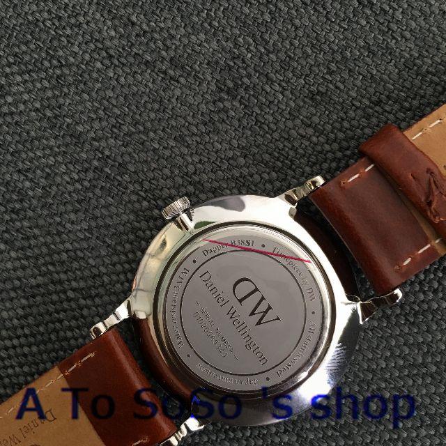 Daniel Wellington(ダニエルウェリントン)の限定お値下げ　DW　DAPPER　 ST MAWES　38ミリ メンズの時計(腕時計(アナログ))の商品写真