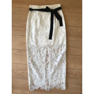 ジルスチュアート(JILLSTUART)のkanchaaaaaan様専用 ジルスチュアート  リボン レース  スカート(ロングスカート)