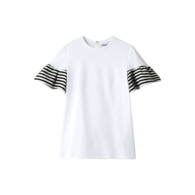 ☆新品☆BORDERS at BALCONY ギャザースリーブTシャツ 36トップス
