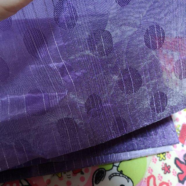完成帯と飾り帯のセット　紫系　パープル レディースの水着/浴衣(浴衣)の商品写真