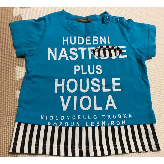 nicohrat(ニコフラート)のTシャツ 80cm キッズ/ベビー/マタニティのベビー服(~85cm)(Ｔシャツ)の商品写真