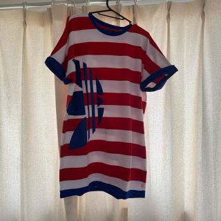 アディダス(adidas)のadidas originals Tシャツワンピース(Tシャツ/カットソー(半袖/袖なし))