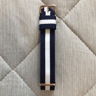 ダニエルウェリントン(Daniel Wellington)のダニエルウェリントン 付け替えベルト ボーダー 40mm NATOベルト(腕時計)