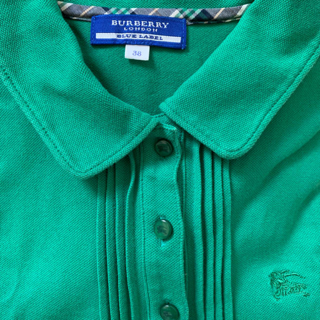 BURBERRY(バーバリー)のバーバリー シャツ グリーン レディースのトップス(シャツ/ブラウス(長袖/七分))の商品写真