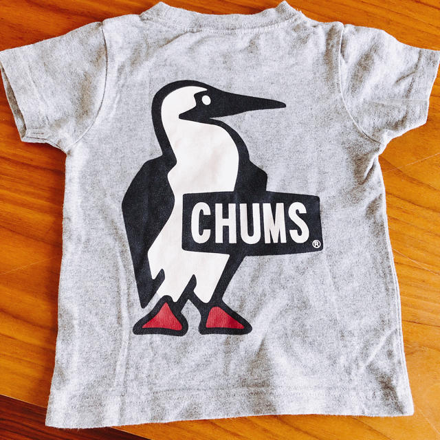 CHUMS(チャムス)のチャムス キッズブービーロゴTシャツ  キッズ/ベビー/マタニティのキッズ服男の子用(90cm~)(Tシャツ/カットソー)の商品写真