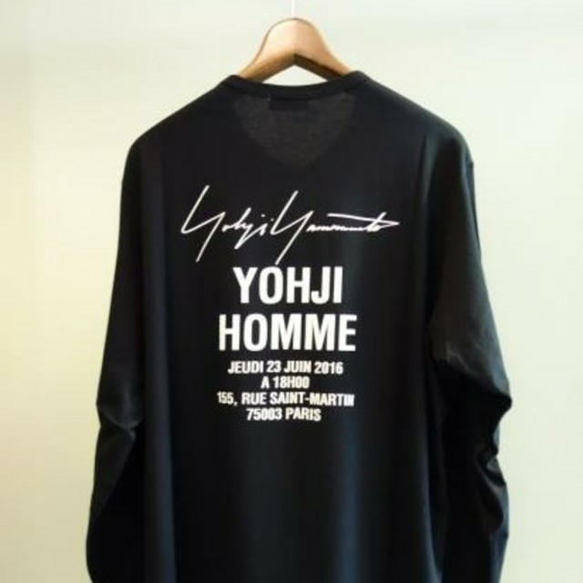 Yohji Yamamoto - yohji yamamoto スタッフTシャツ 黒 長袖 ロングスリーブの通販 by JOKER's