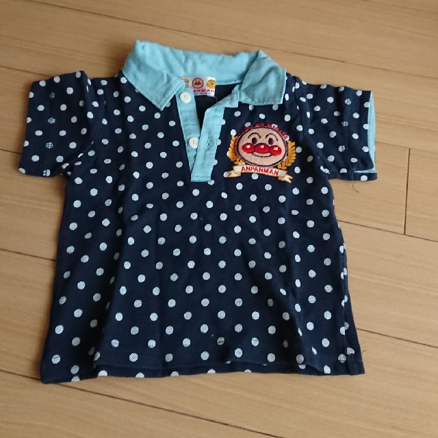 アンパンマン(アンパンマン)の3mama様専用アンパンマンポロシャツ90㎝ キッズ/ベビー/マタニティのキッズ服男の子用(90cm~)(Tシャツ/カットソー)の商品写真