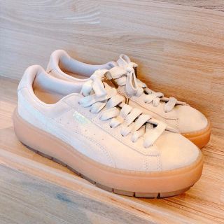 プーマ(PUMA)のPUMA プーマスエードスニーカー 厚底(スニーカー)