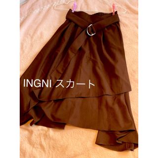 イング(INGNI)のINGNI ミディスカート(ひざ丈スカート)