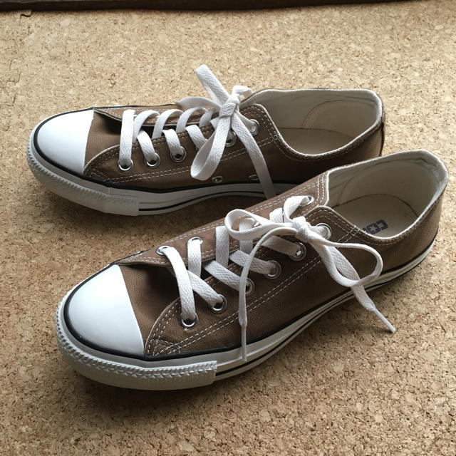 超美品! CONVERSE オールスター レディース ブラウン 24.5 2
