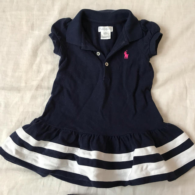 Ralph Lauren(ラルフローレン)の 専用 美品 ラルフローレン ワンピース キッズ/ベビー/マタニティのベビー服(~85cm)(ワンピース)の商品写真