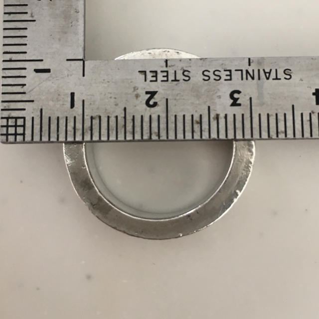 Chrome Hearts(クロムハーツ)のクロムハーツ原宿店購入 6mmスペーサーリング  メンズのアクセサリー(リング(指輪))の商品写真