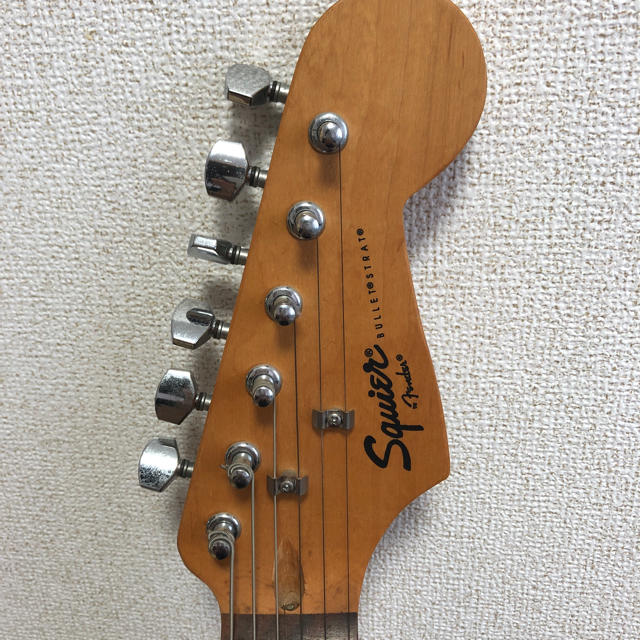 Squier by fender ストラトギター 赤】※ジャンク品の通販 by y's shop