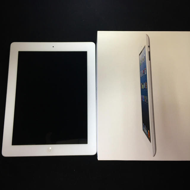 Apple iPad 第4世代 Wi-Fi 32GB ホワイト MD514J/A - タブレット