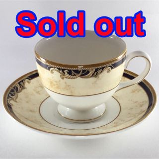 ウェッジウッド(WEDGWOOD)のウェッジウッド(WEDGWOOD)コーヌコピア カップ＆ソーサーリー記念ロゴ入(食器)