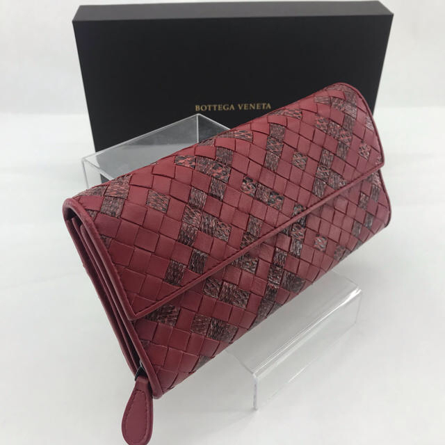 Hassy様専用 Bottega Veneta イントレチャート パイソンコンビ 財布