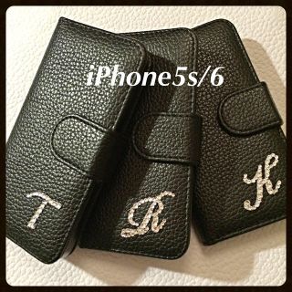 スワロフスキー(SWAROVSKI)のiPhone5s／ブラックイニシャルY(モバイルケース/カバー)