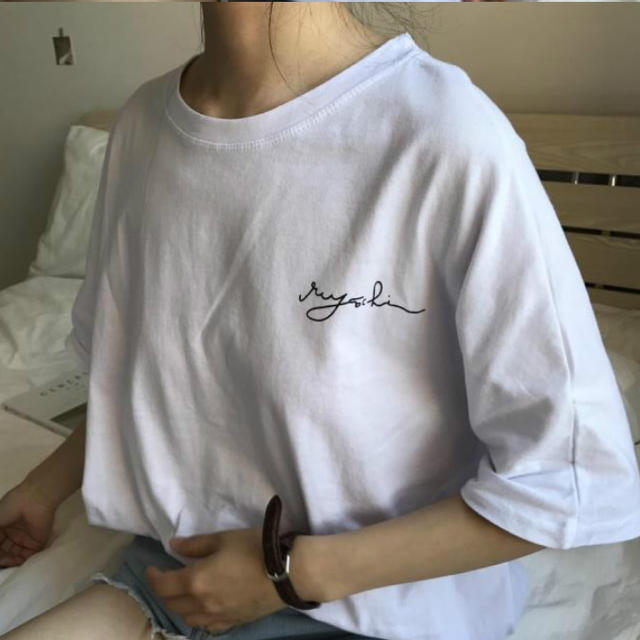 dholic(ディーホリック)のロゴTシャツ バックプリント レディースのトップス(Tシャツ(半袖/袖なし))の商品写真