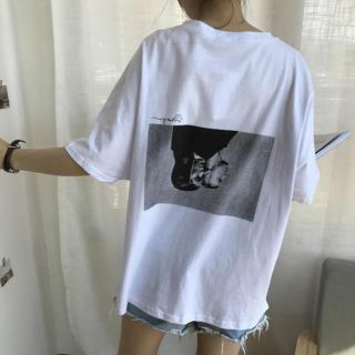 ディーホリック(dholic)のロゴTシャツ バックプリント(Tシャツ(半袖/袖なし))