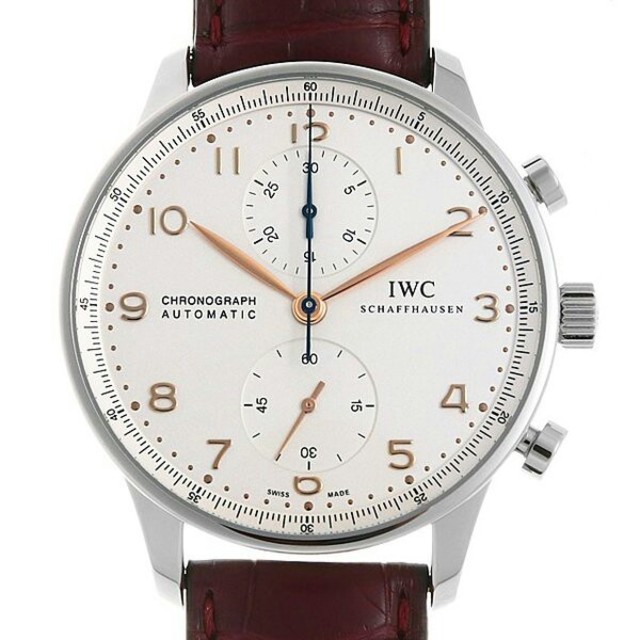 IWC - ポルトギーゼ クロノグラフ IW371445 未使用 メンズ 腕時計の通販 by mjjdie_aaw's shop｜インターナショナルウォッチカンパニーならラクマ