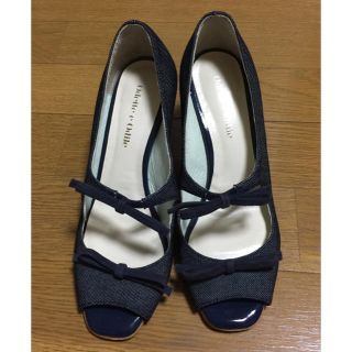 オデットエオディール(Odette e Odile)の新品 Odette e Odile デニムパンプス(ハイヒール/パンプス)