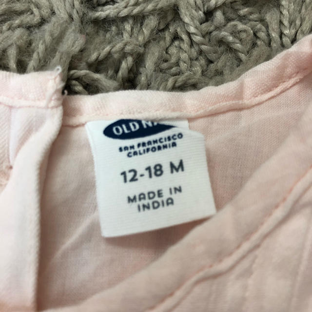 Old Navy(オールドネイビー)のオールドネイビーセットアップ80 キッズ/ベビー/マタニティのベビー服(~85cm)(ワンピース)の商品写真