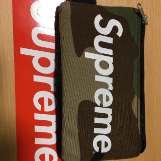 シュプリーム(Supreme)のsupreme モバイルポーチ ステッカー付き(モバイルケース/カバー)