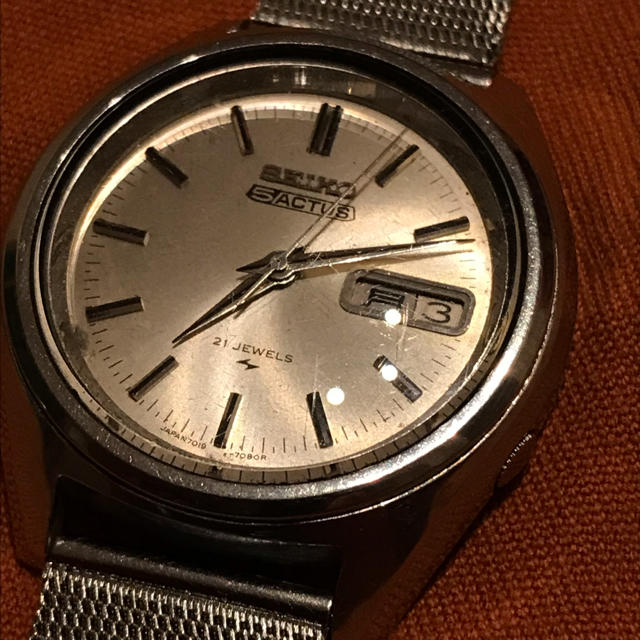 SEIKO - セイコーファイブ Seiko 5 Actusの通販 by pizzaitalia's shop｜セイコーならラクマ