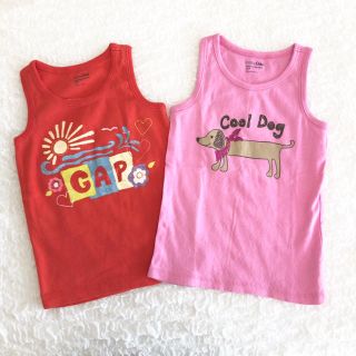 ベビーギャップ(babyGAP)のbabyGap♡タンクトップ 2点セット 100㎝(Tシャツ/カットソー)